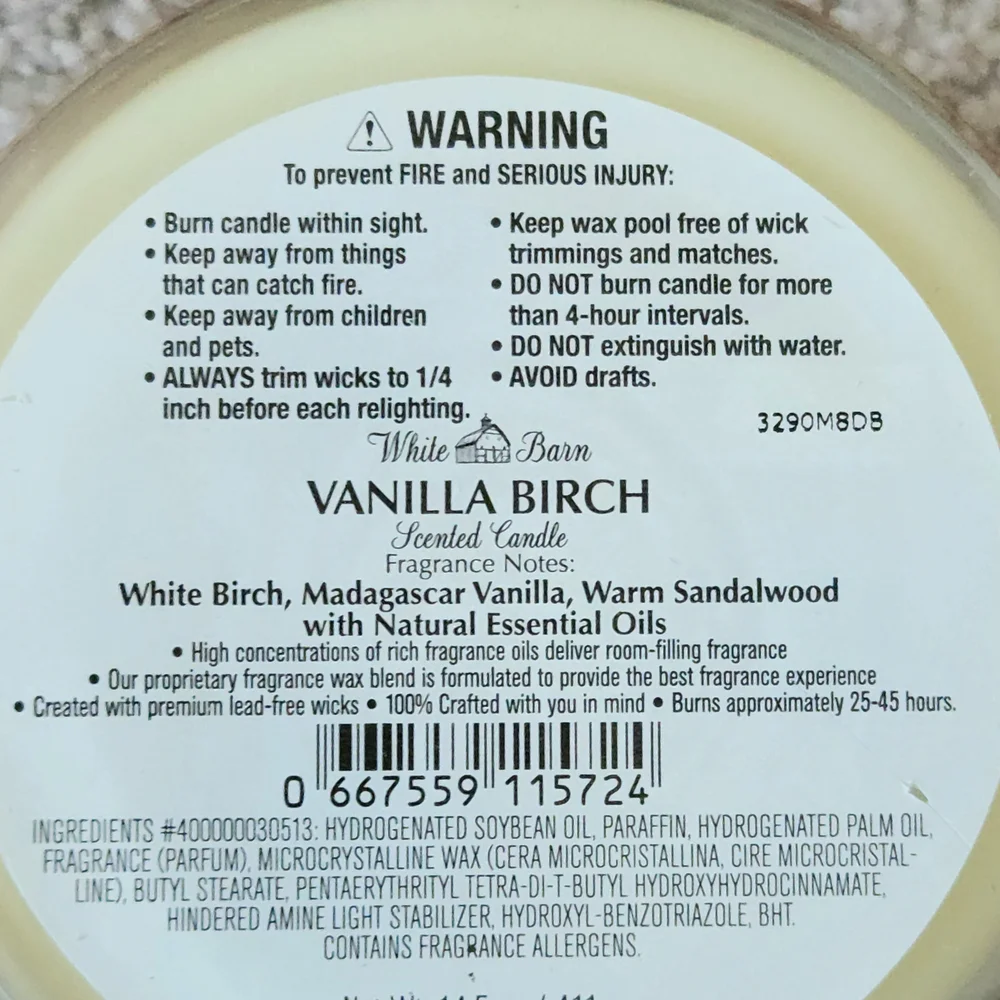 Bath & Body Works comes candle